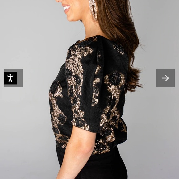 COPY - ✨Host Pick✨ Buddy Love Puff Sleeve Bodysuit - Picture 4 of 5